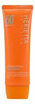 Солнцезащитный крем для лица Herietta Leports Defence Sun Cream SPF50+ PA++++ 70г
