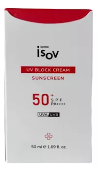 Солнцезащитный крем для лица UV Block Cream SPF50+ РА++++ 50мл
