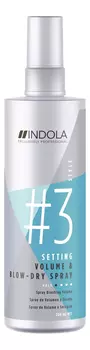 Спрей для быстрой сушки волос Innova Setting Volume &amp; Blow-Dry Spray 200мл