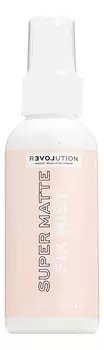 Спрей для фиксации макияжа Super Matte Fix Mist 50мл