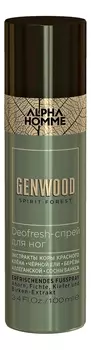 Спрей для ног Alpha Homme Genwood Deofresh 100мл