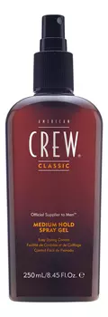 Спрей-гель для волос Classic Medium Hold Spray Gel 250мл