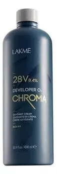 Стабилизированный крем-окислитель для волос 28V 8,4% Chroma Developer Oxydant Cream: Крем-окислитель 1000мл