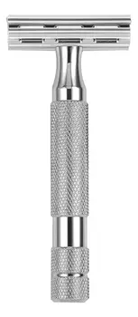 Станок Т-образный для бритья Safety Razor 2C White Chrome