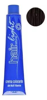 Стойкая крем-краска для волос Hair Light Crema Colorante 100мл: 5.03 Светло-каштановый натуральный яркий