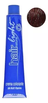Стойкая крем-краска для волос Hair Light Crema Colorante 100мл: 5.56 Светло-каштановый красный венецианский