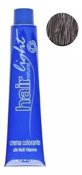 Стойкая крем-краска для волос Hair Light Crema Colorante 100мл: 5 Светло-каштановый