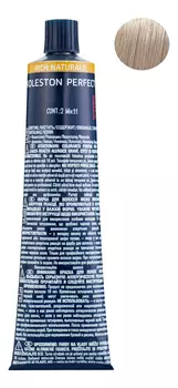 Стойкая крем-краска для волос Koleston Perfect Color Rich Naturals 60мл: 10/1 Яркий блонд пепельный