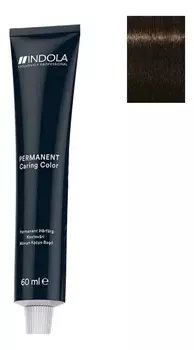 Стойкая крем-краска для волос Permanent Caring Color 60мл: 4.0 Средний коричневый натуральный