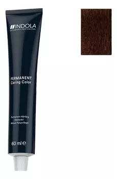 Стойкая крем-краска для волос Permanent Caring Color 60мл: 4.4 Средний коричневый медный
