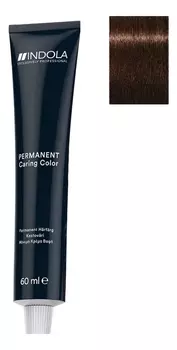 Стойкая крем-краска для волос Permanent Caring Color 60мл: 4.80 Средний коричневый шоколадный натуральный