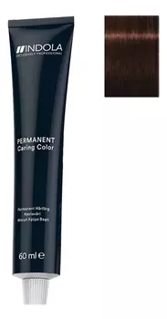 Стойкая крем-краска для волос Permanent Caring Color 60мл: 5.56 Светлый коричневый махагон красный