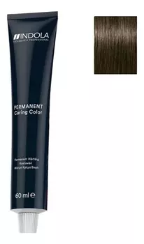 Стойкая крем-краска для волос Permanent Caring Color 60мл: 6.18 Темный русый пепельный шоколадный