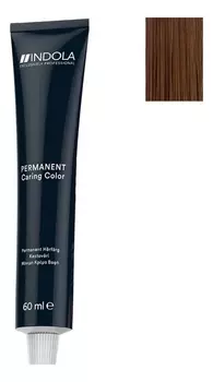 Стойкая крем-краска для волос Permanent Caring Color 60мл: 7.35 Средний русый золотистый махагон