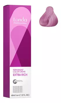 Стойкая крем-краска для волос Permanent Color Creme Extra Rich 60мл: 65 Пастельный фиолетово-красный микстон