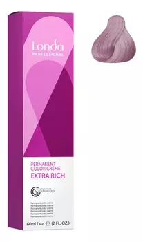 Стойкая крем-краска для волос Permanent Color Creme Extra Rich 60мл: 69 Пастельный фиолетовый сандрэ микстон