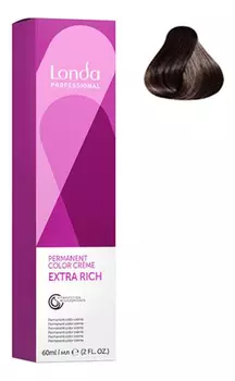 Стойкая крем-краска для волос Permanent Color Creme Extra Rich 60мл: 6/7 Темный блонд коричневый