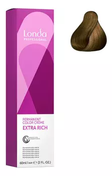 Стойкая крем-краска для волос Permanent Color Creme Extra Rich 60мл: 8/73 Светлый блонд коричнево-золотистый