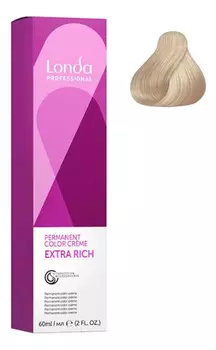 Стойкая крем-краска для волос Permanent Color Creme Extra Rich 60мл: 9/ Очень светлый блонд натуральный