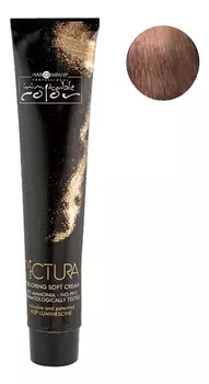 Стойкая крем-краска для волос Pictura Coloring Soft Cream 100мл: 5.4 Светло-каштановый медный