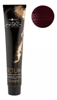 Стойкая крем-краска для волос Pictura Coloring Soft Cream 100мл: 6.66 Темно-русый интенсивный красный Reflex