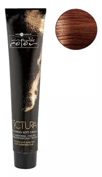 Стойкая крем-краска для волос Pictura Coloring Soft Cream 100мл: 7.43 Русый медно-золотистый