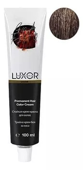 Стойкая крем-краска для волос с протеинами пшеницы Luxor Color Permanent Hair Color Cream 100мл: 6.00 Темный блондин натуральный интенсивный