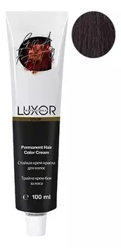 Стойкая крем-краска для волос с протеинами пшеницы Luxor Color Permanent Hair Color Cream 100мл: 6.0 Темный блондин натуральный