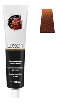 Стойкая крем-краска для волос с протеинами пшеницы Luxor Color Permanent Hair Color Cream 100мл: 8.44 Светлый блондин медный интенсивный