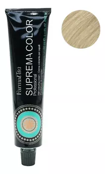 Стойкая крем-краска для волос Suprema Color 60мл: 10.02 Платиновый блондин жемчужный