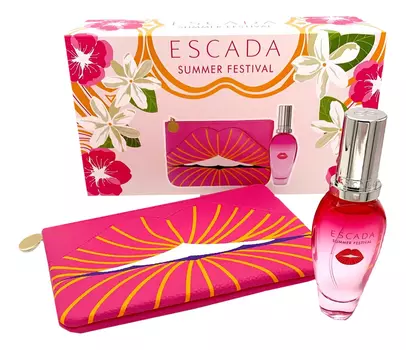 Summer Festival: набор (т/вода 30мл + косметичка)