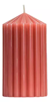 Свеча декоративная фактурная Коралловая: свеча 380г