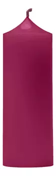 Свеча декоративная гладкая Пурпурная: свеча 400г