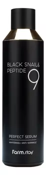 Сыворотка для лица с экстрактом черной улитки и пептидами Black Snail &amp; Peptide 9 Perfect Serum: Сыворотка 120мл