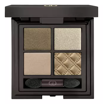 Тени для век четырехцветные Idyllic Soft Satin 7г: 34 Golden Savannah