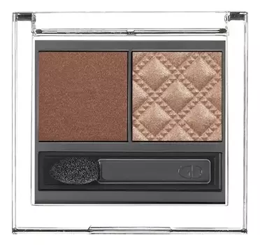Тени для век двухцветные Idyllic Soft Satin 4г: 25 Hazelnut