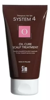 Терапевтическая маска-пилинг для глубокого очищения кожи головы System 4 Oil Cure Scalp Treatment O: Маска 75мл