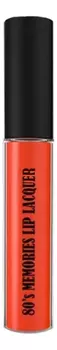 Тинт матовый 80's Memories Lip Lacquer 10мл: 02 Neon Orange