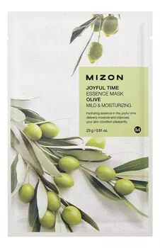 Тканевая маска для лица с экстрактом оливы Joyful Time Essence Mask Olive 23г