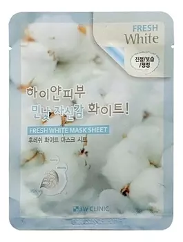 Тканевая маска для лица с ниацинамидом Fresh White Mask Sheet: Маска 23г