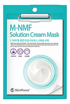 Тканевая маска для лица увлажняющая Skin Planet M-MNF Solution Cream Mask 30г