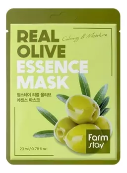 Тканевая маска с экстрактом оливы Real Olive Essence Mask 23мл: Маска 5шт