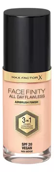 Тональная основа Facefinity All Day Flawless 3 in 1 30мл: 55 Beige