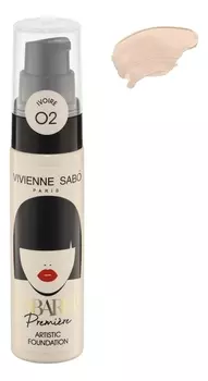 Тональный крем для лица со сценическим эффектом Cabaret Premiere Artistic Foundation 25мл: No 02