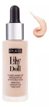 Тональный крем Like A Doll Make-Up Fluid Nude Look 30мл: 40 Средний бежевый