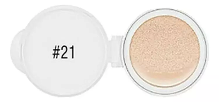 Тональный кушон для лица со сменным блоком Clean-Up Skin Fit Cushion Pact SPF50+ PA+++ 15/15г: No 21 (рефил)