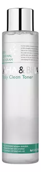 Тоник-пилинг с фруктовыми кислотами AHA &amp; BHA Daily Clean Toner 150мл