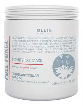Тонизирующая маска для волос с экстрактом пурпурного женьшеня Full Force Tonifying Mask With Purple Ginseng Extract: Маска 250мл