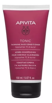 Тонизирующий кондиционер для ослабленных волос с экстрактом облепихи и лавра Tonic Thinning Hair Conditioner: Кондиционер 150мл