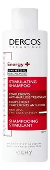 Тонизирующий шампунь для волос Dercos Energising: Шампунь 200мл